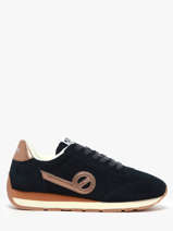 Sneakers City Run Jogger Uit Leder No name Blauw accessoires HRVS04B9